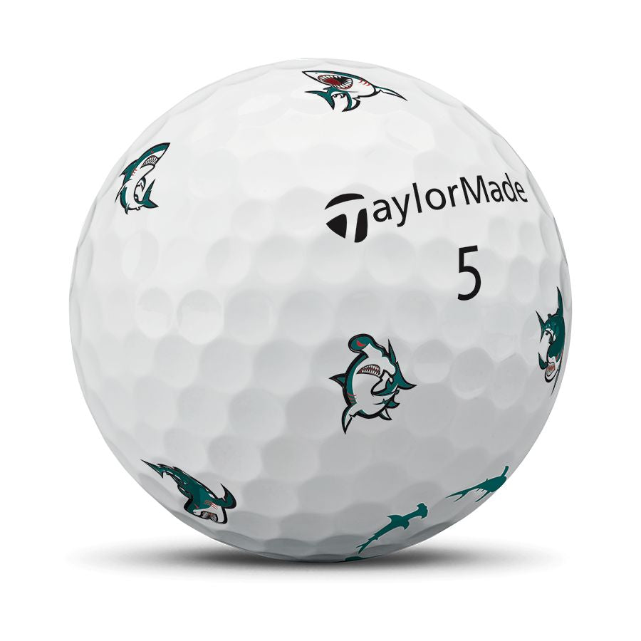TaylorMade Balles TP5 Sharks Limited Edition (Boîte de 12)