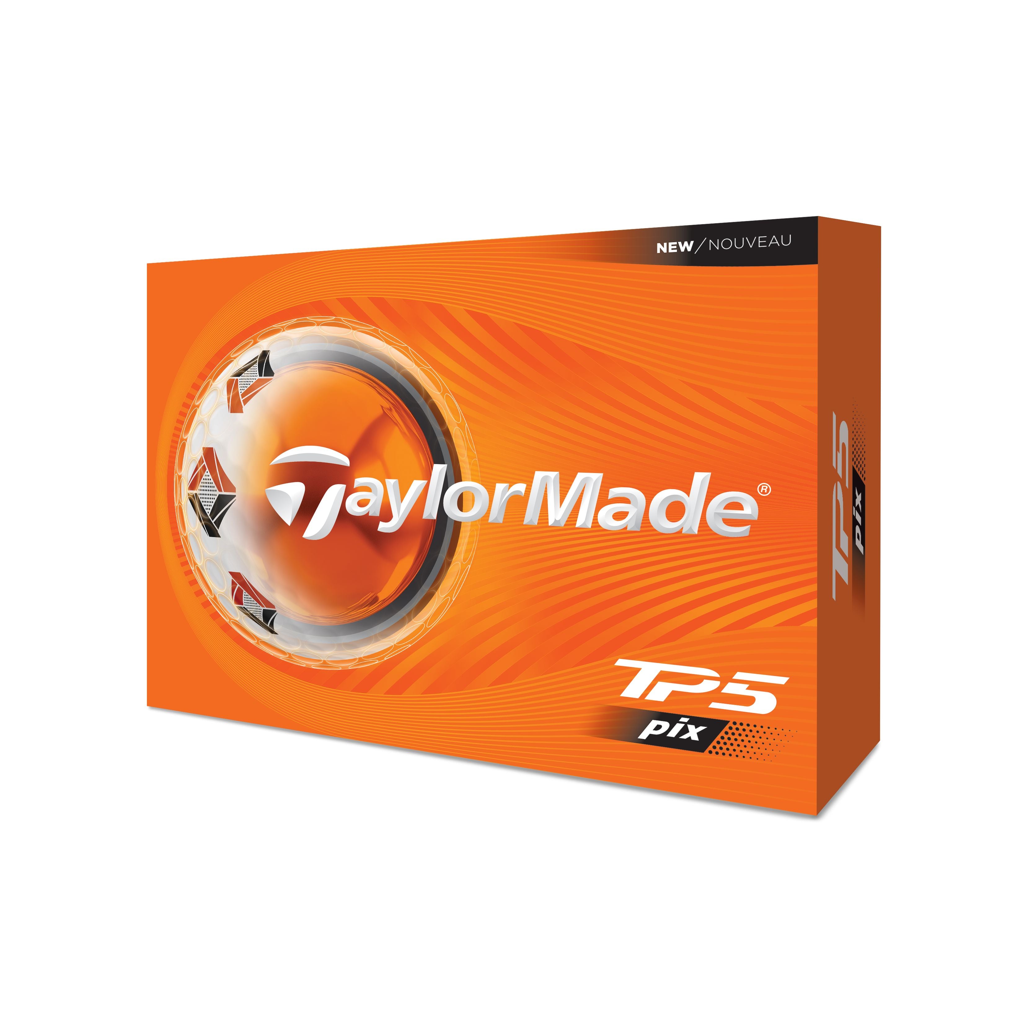 TAYLORMADE NEW BALLES TP5 PIX 2026 (boite de 12)