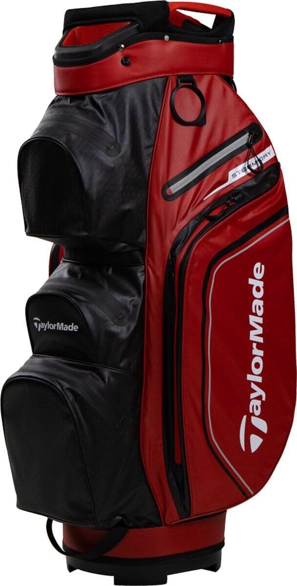 TaylorMade sac à chariot Storm dry Waterproof 2021 Red Black