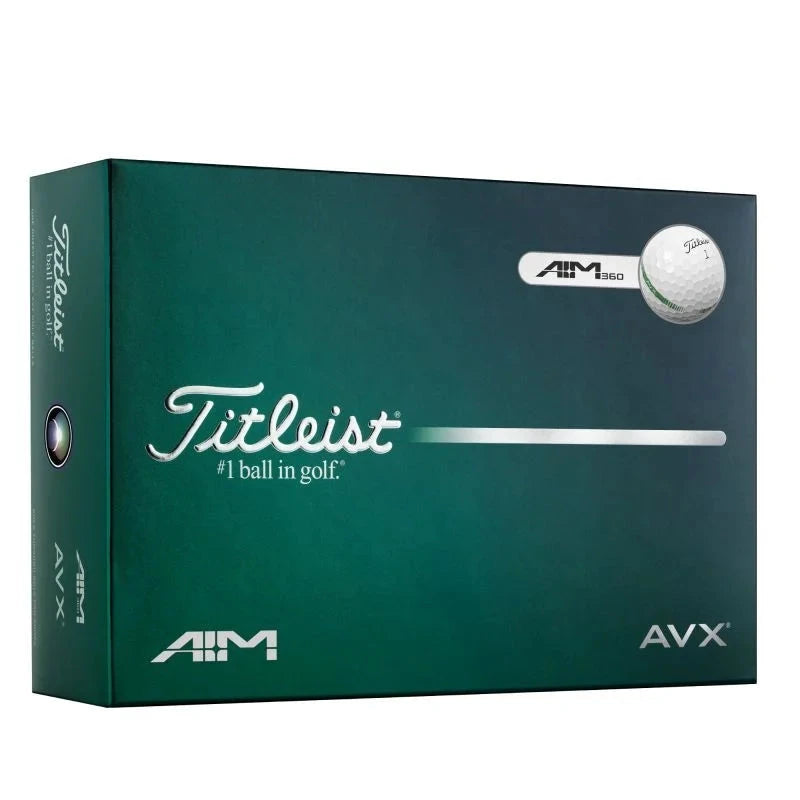 Titleist Balles AVX Blanche AIM 360