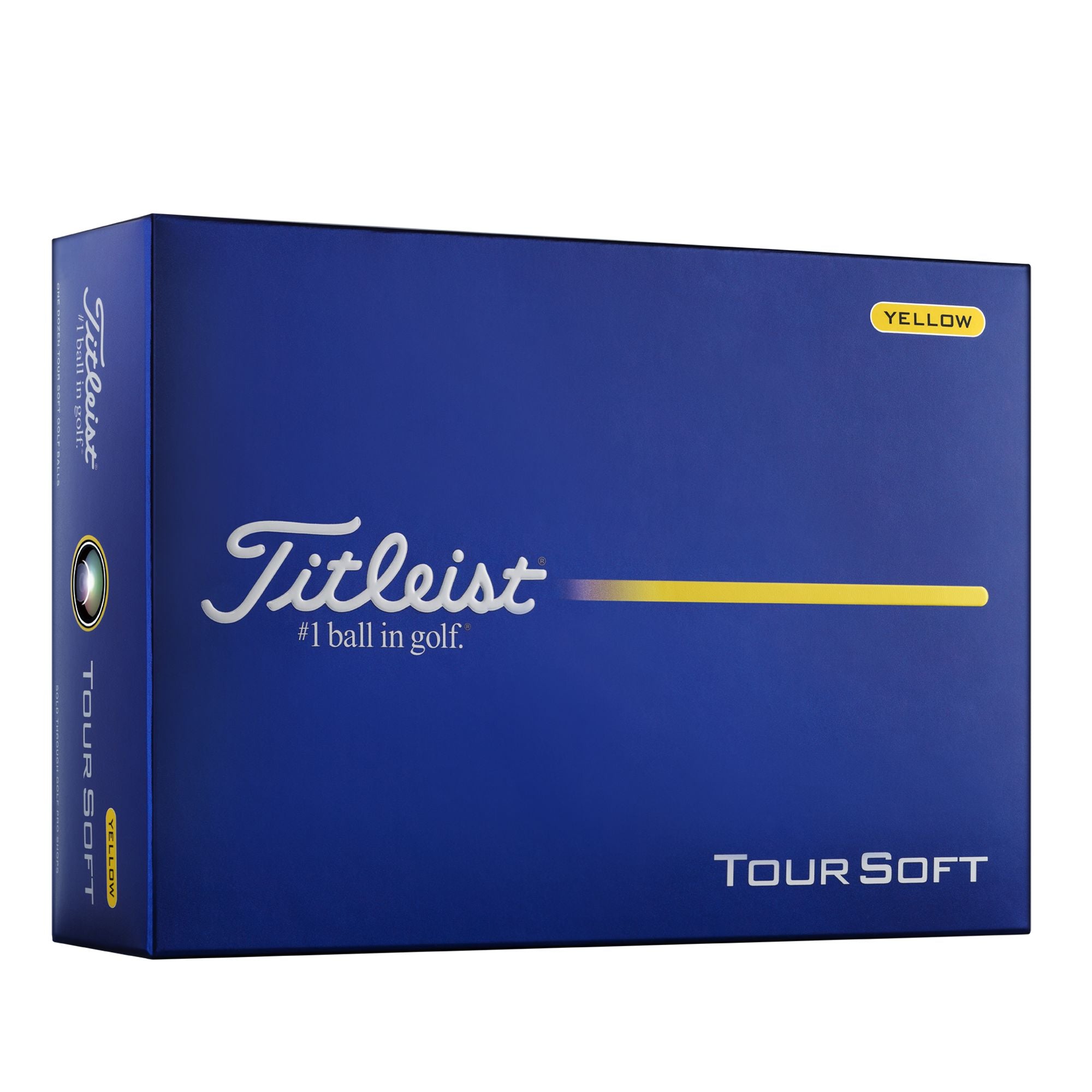 Titleist Balles Tour Soft Yellow 2026 (boite de 12)