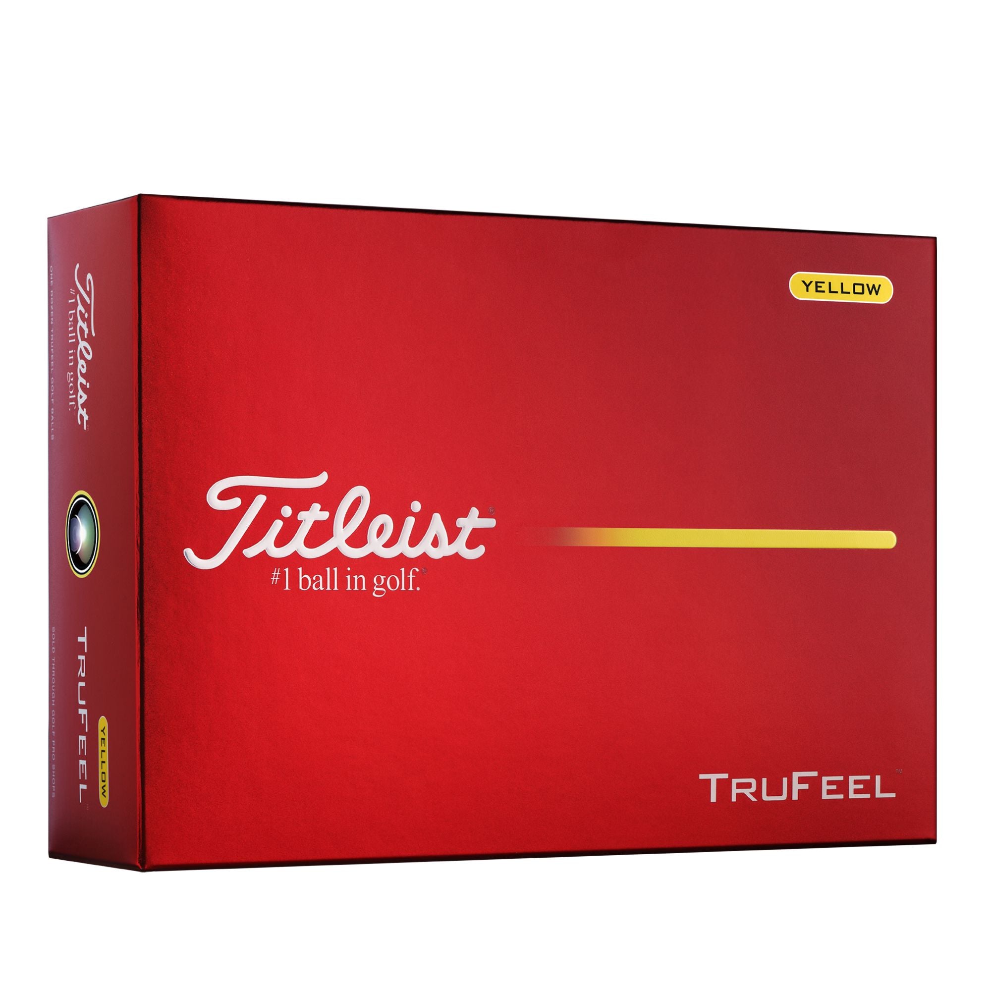 Titleist Balles Trufeel Jaune 2026 (boite de 12)