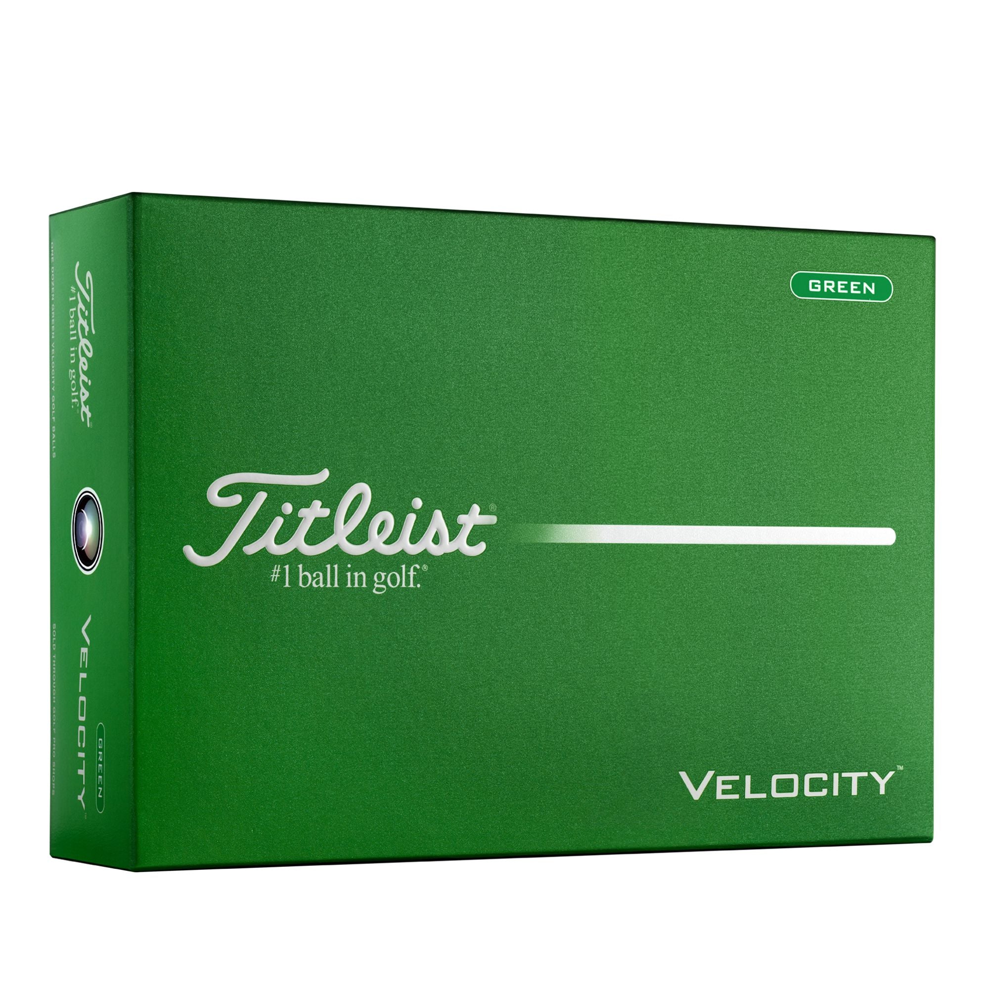 Titleist Balles Velocity Verte 2026 (boite de 12)