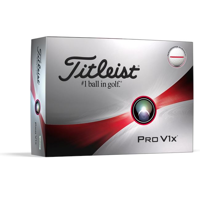 Titleist PRO V1 X 2023 Performance Alignment couleur (boite de 12)