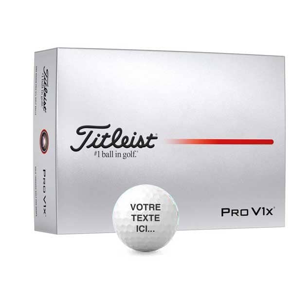 Titleist PRO V1x Personnalisées