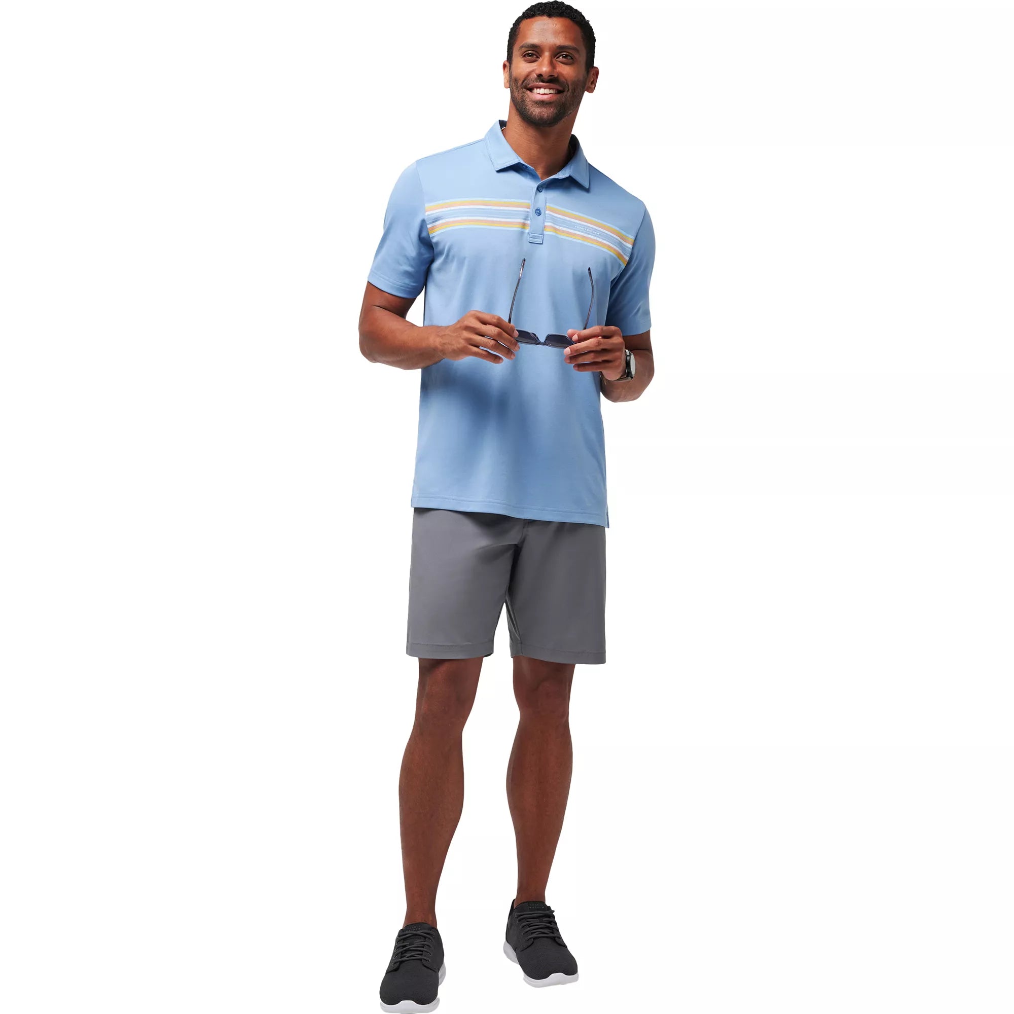 Travis Mathew Polo Coral Beds