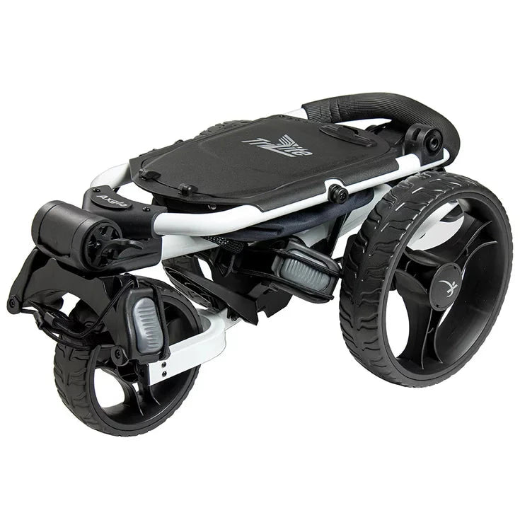 Tri Lite Axglo Chariot de golf manuel 3 roues Blanc / Noir