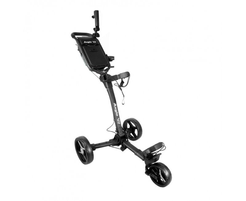 Tri Lite Axglo Chariot de golf manuel 3 roues Noir / Grey