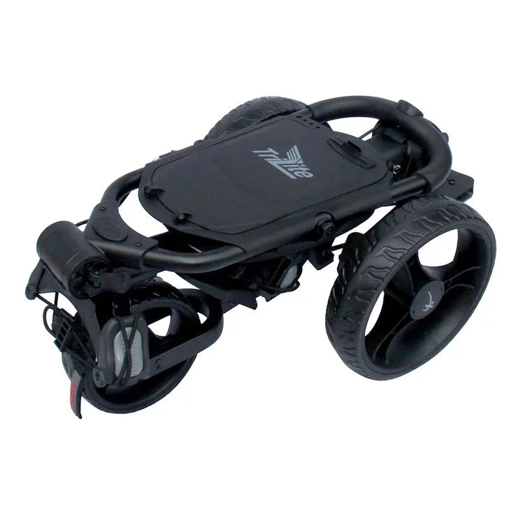 Tri Lite Axglo Chariot de golf manuel 3 roues Noir / Noir