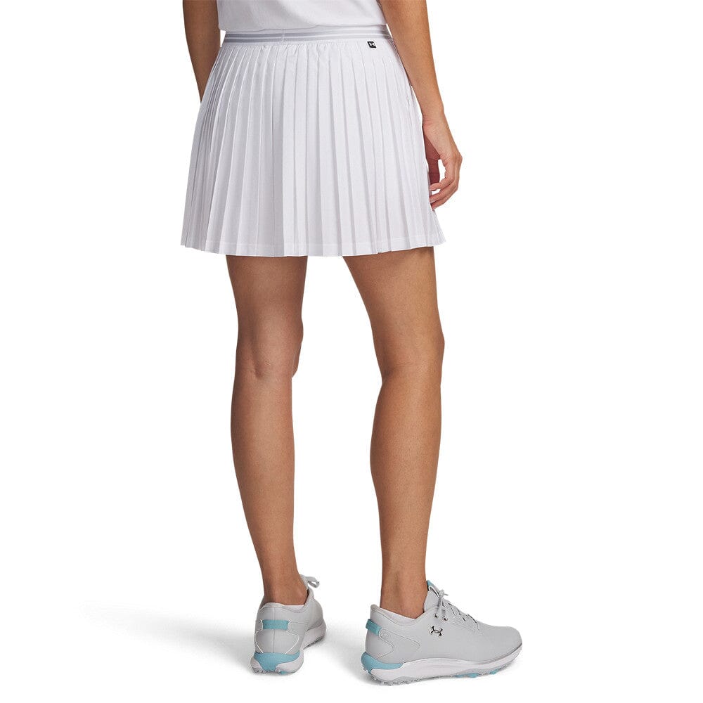 Under Armour Jupe de golf Drive Plissée White