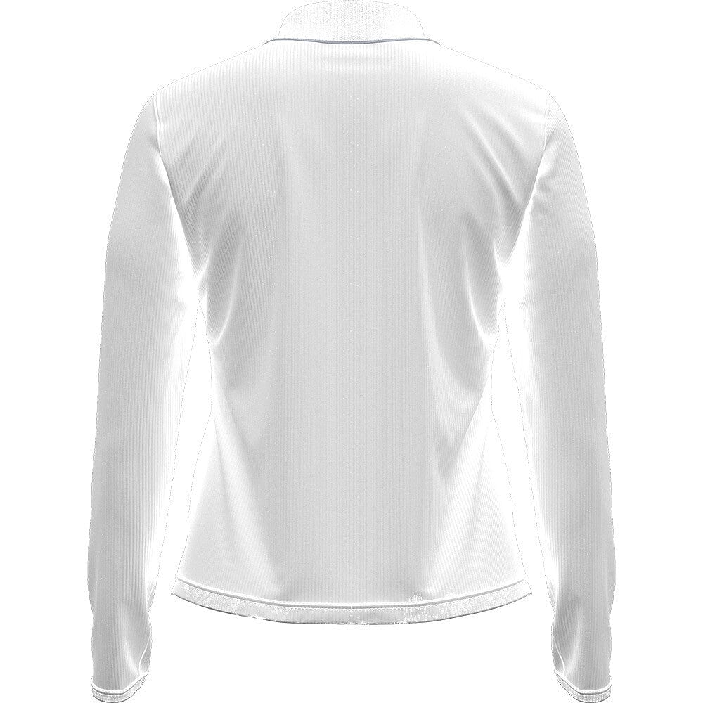 Under Armour Polo à Manche Longue Femme Drive Chill Blanc