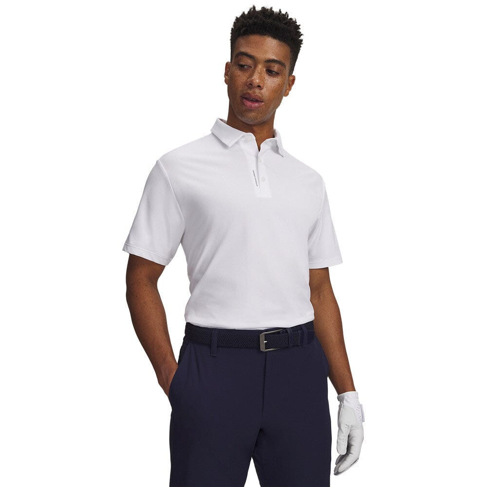 Under Armour Polo Drive Blanc