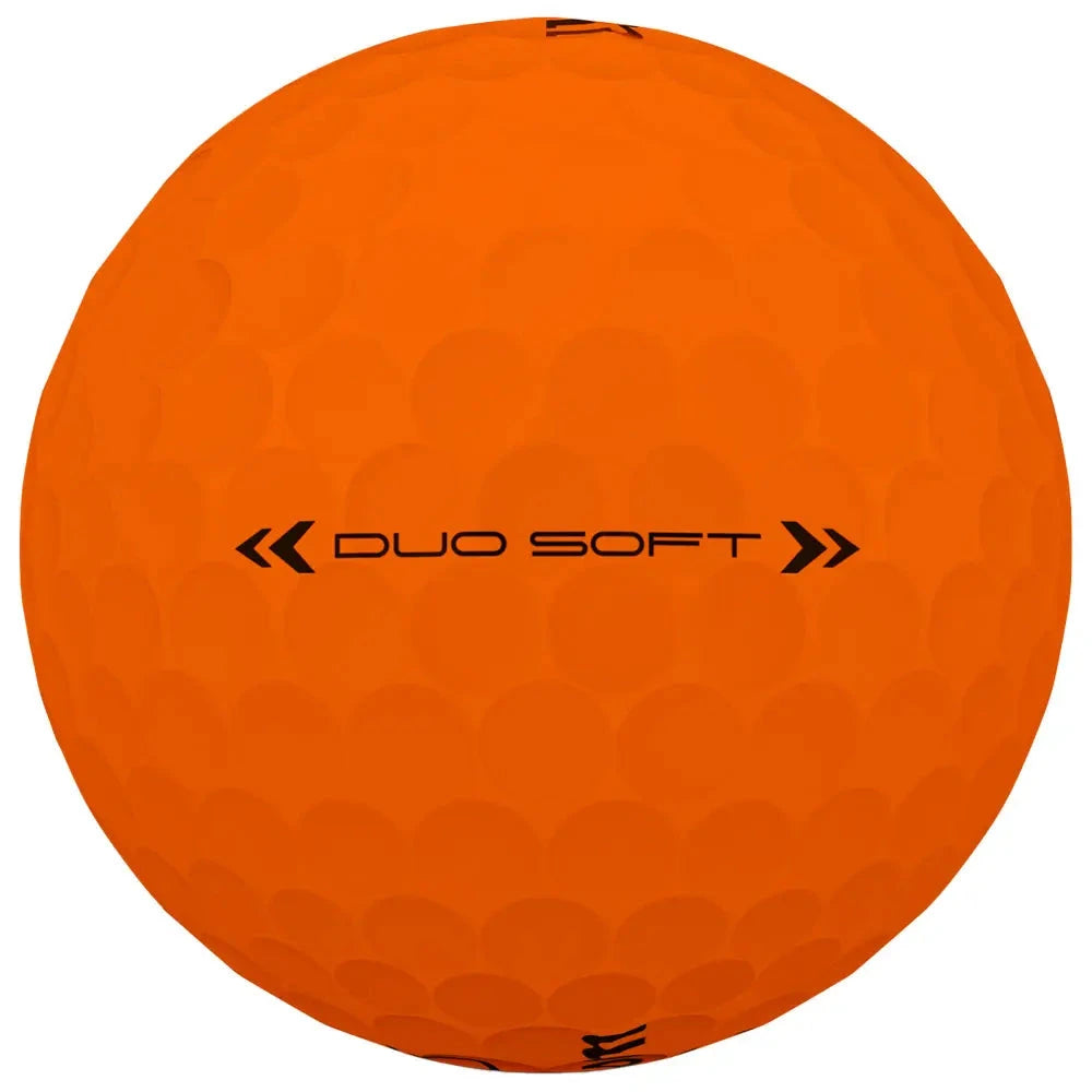 Wilson Balles 2025 Nouvelle Duo Soft Orange (boite de 12)