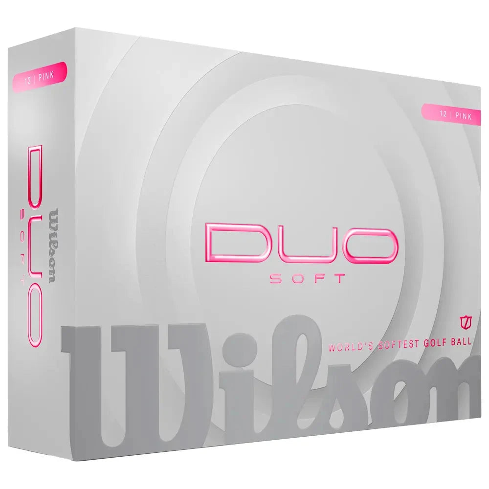 Wilson Balles 2025 Nouvelle Duo Soft Rose (boite de 12)