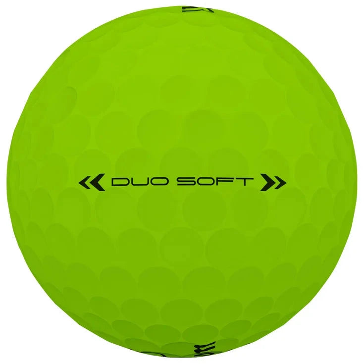 Wilson Balles 2025 Nouvelle Duo Soft Verte (boite de 12)