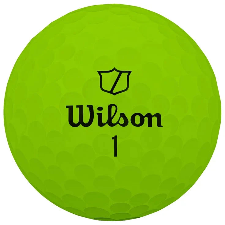 Wilson Balles 2025 Nouvelle Duo Soft Verte (boite de 12)