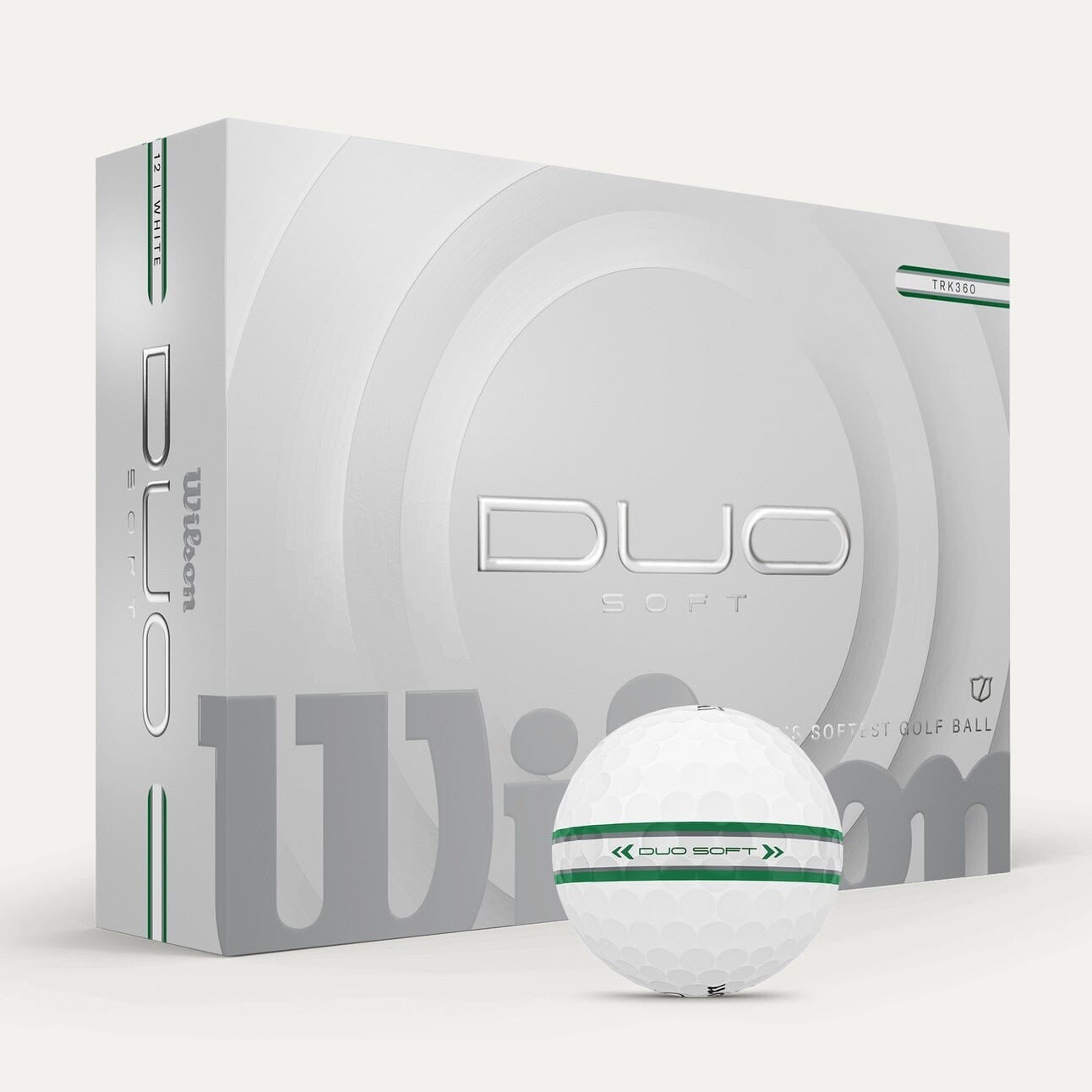 Wilson Balles Nouvelle Duo Soft Track 360 Verte (boite de 12)