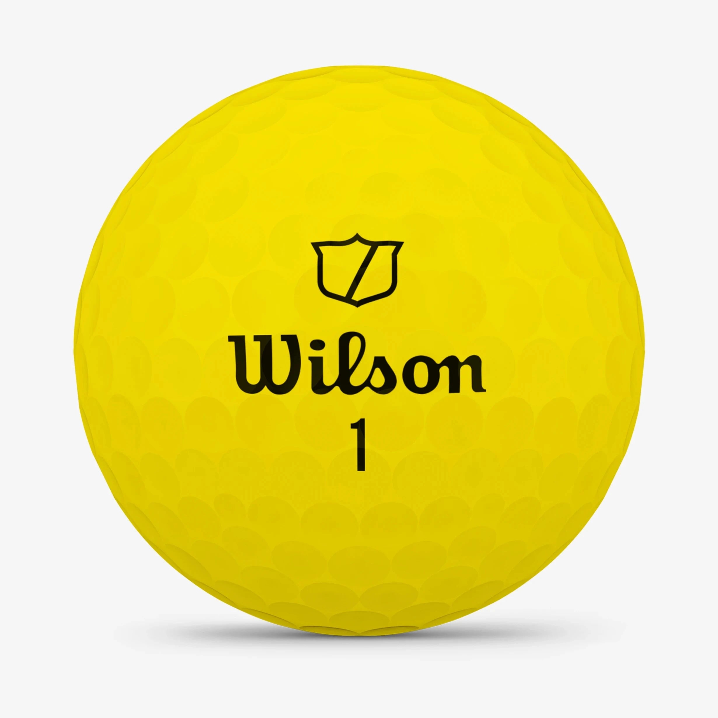 Wilson Balles Triad Jaune (Boite de 1 douzaine)