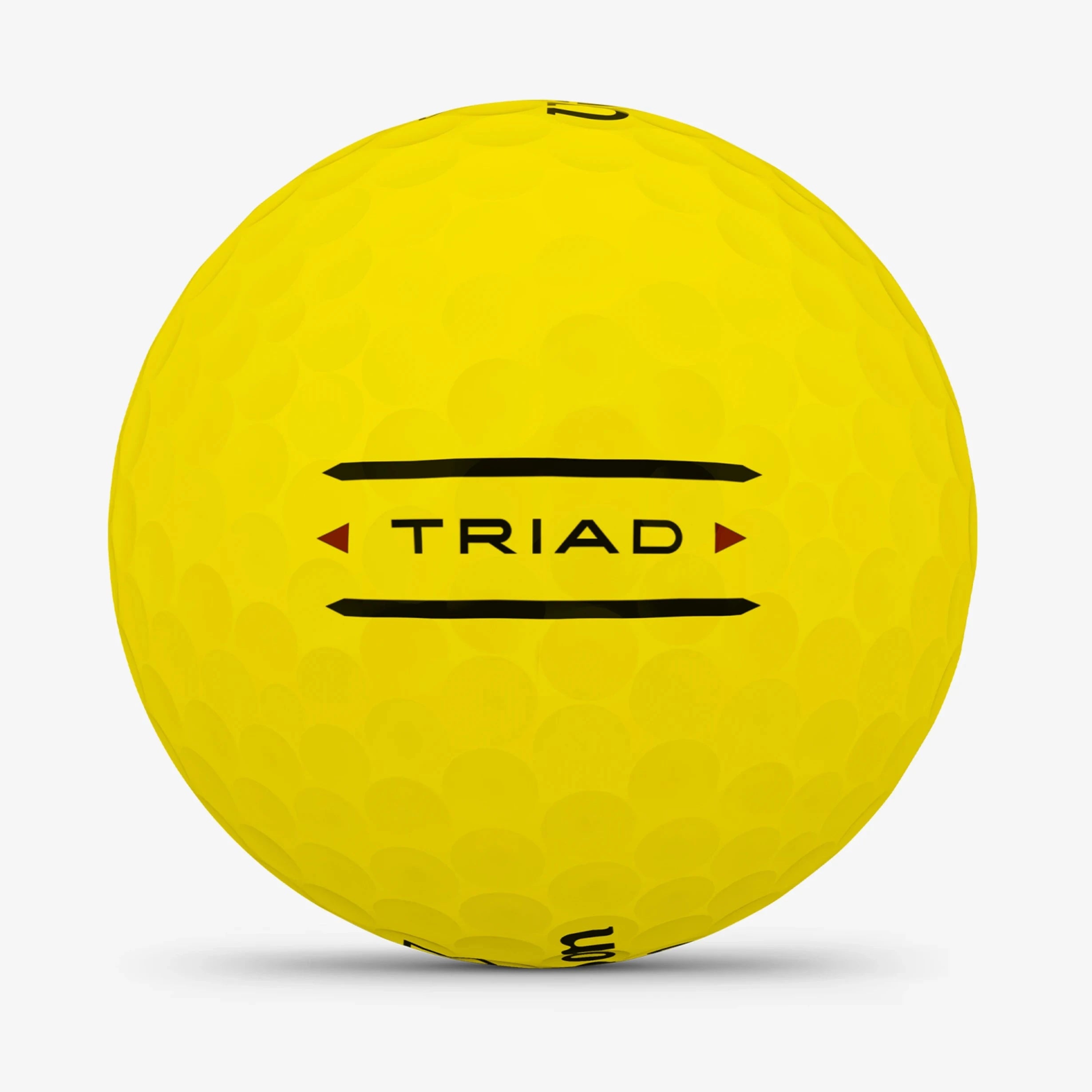 Wilson Balles Triad Jaune (Boite de 1 douzaine)