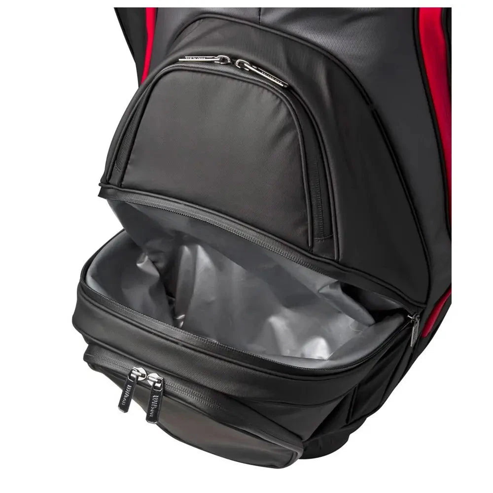Wilson Staff Sac chariot Alpine Noir Rouge