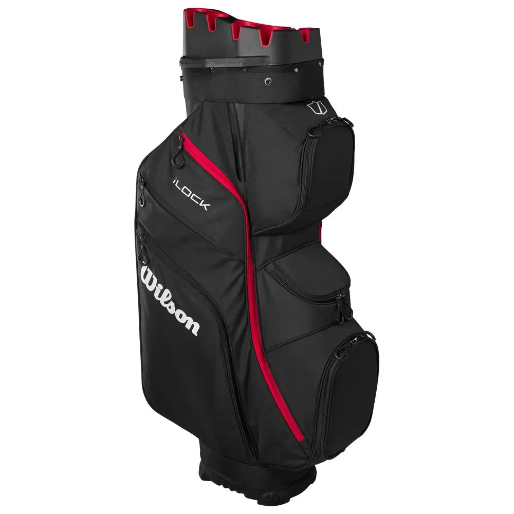 Wilson Staff Sac I-Lock Noir Rouge