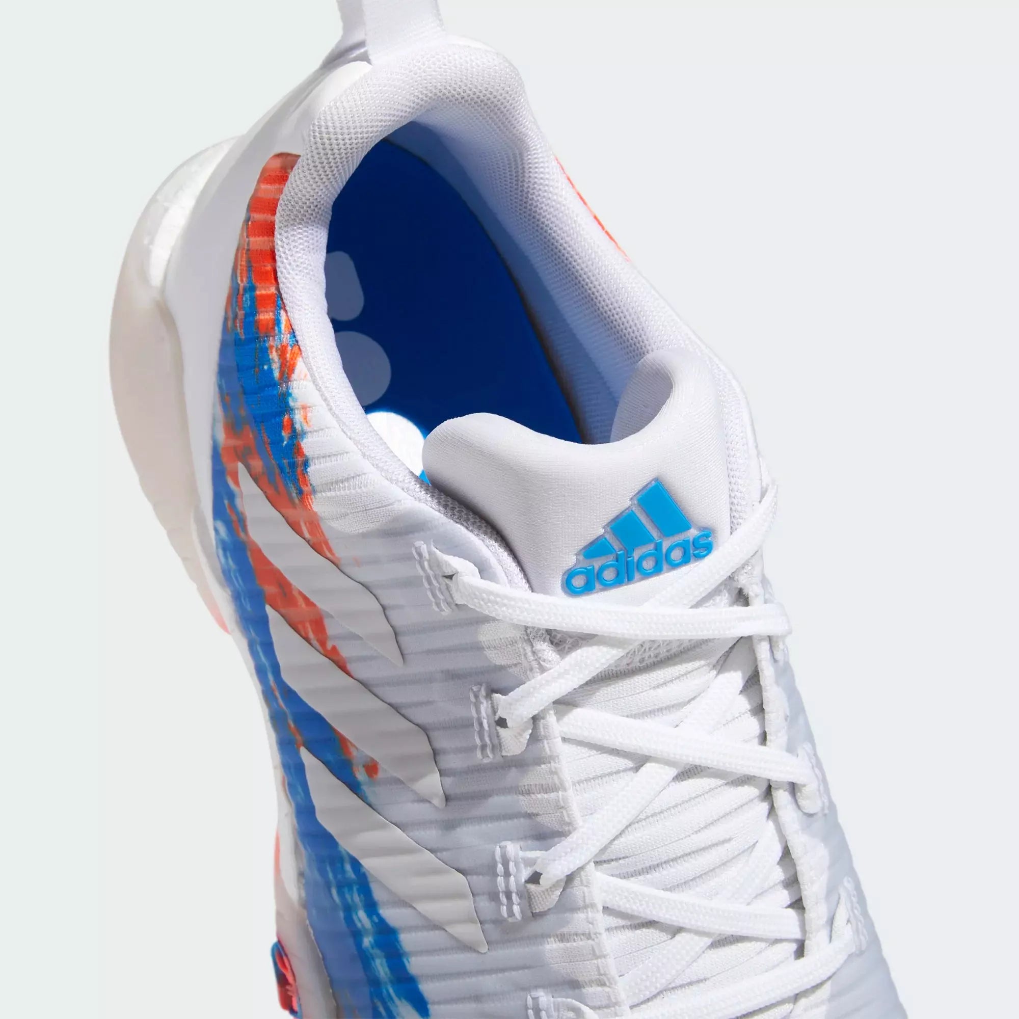 Adidas Chaussures de golf CodeChaos Blanc gris bleu
