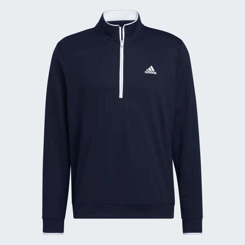Adidas Pull 1/4-ZIP - Bleu
