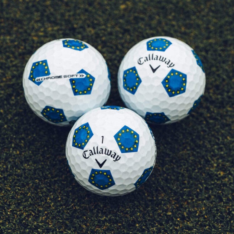 CALLAWAY BALLES CHROME SOFT TRUVIS EUROPE