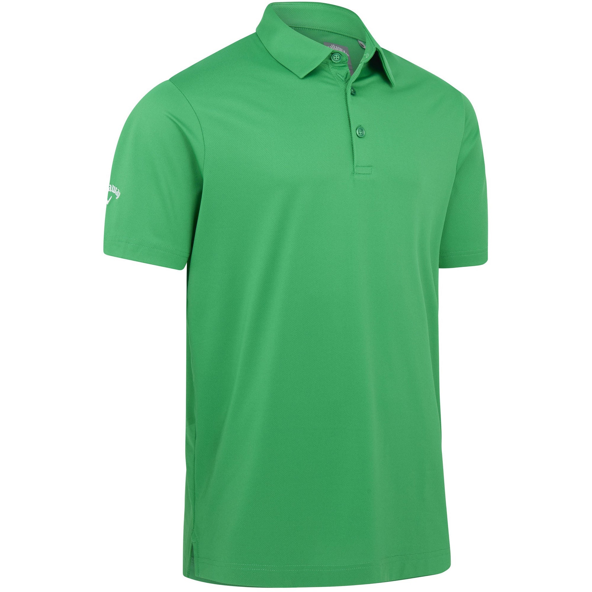 Callaway Men’s Swing Tech Tour Fit Solid Polo Green