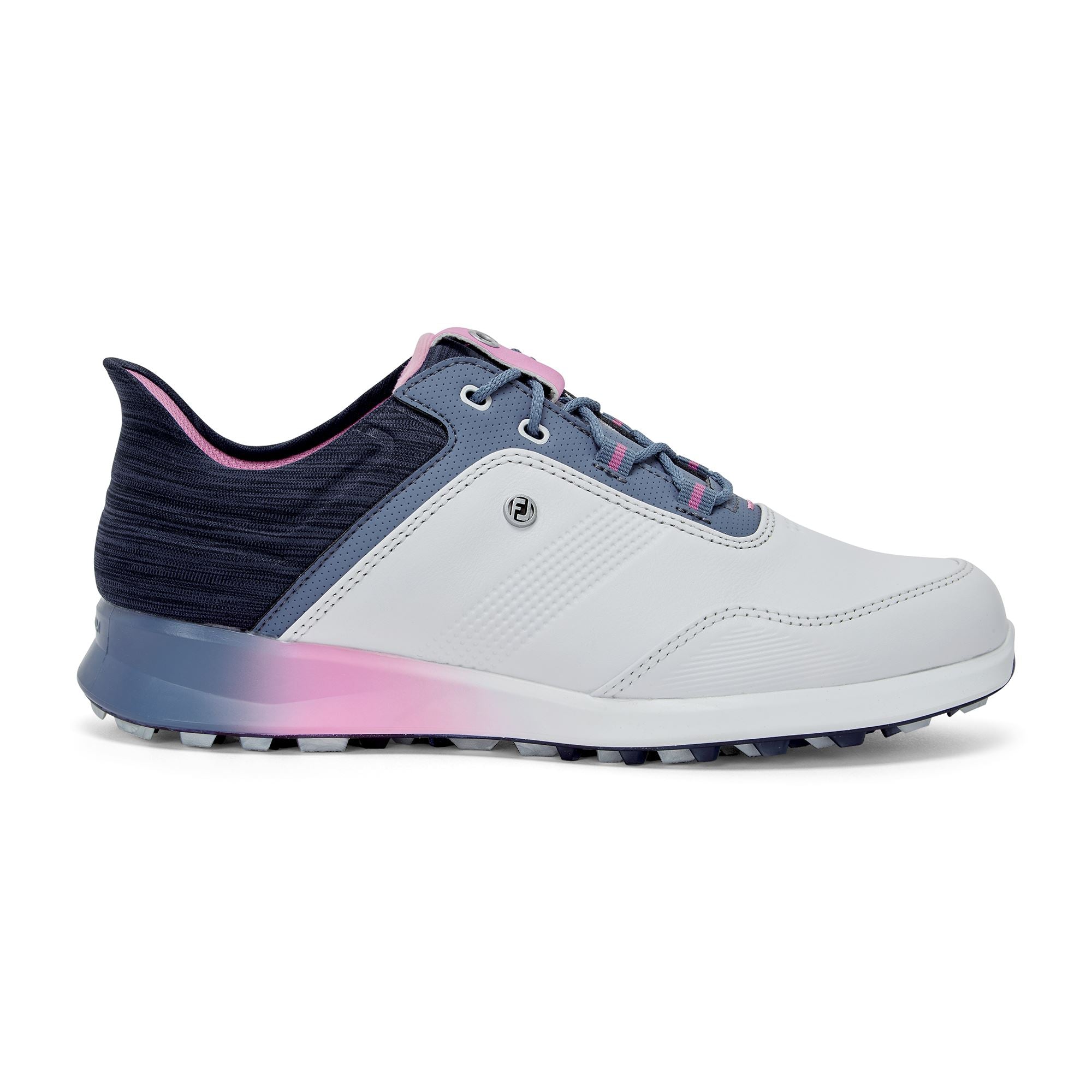 Footjoy Chaussures de golf 2023 Stratos Lady Blanc Navy Rose