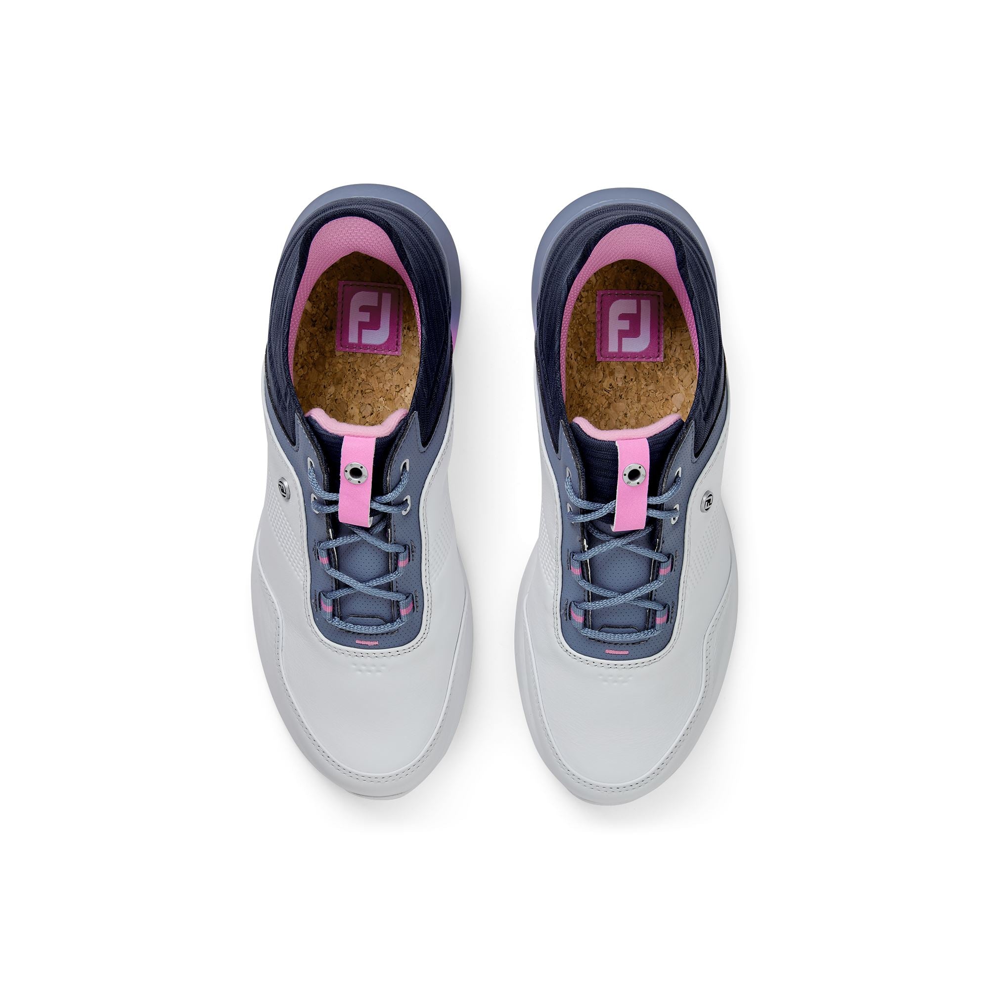 Footjoy Chaussures de golf 2023 Stratos Lady Blanc Navy Rose