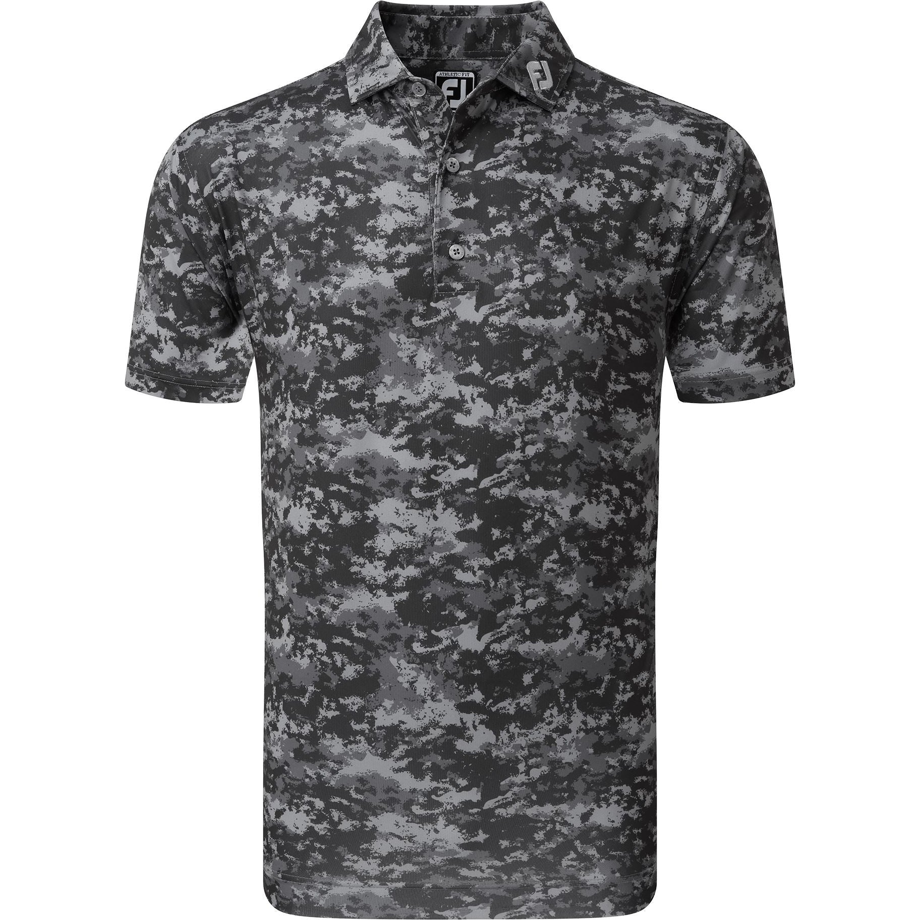 Footjoy Polo Cloud Camo Black