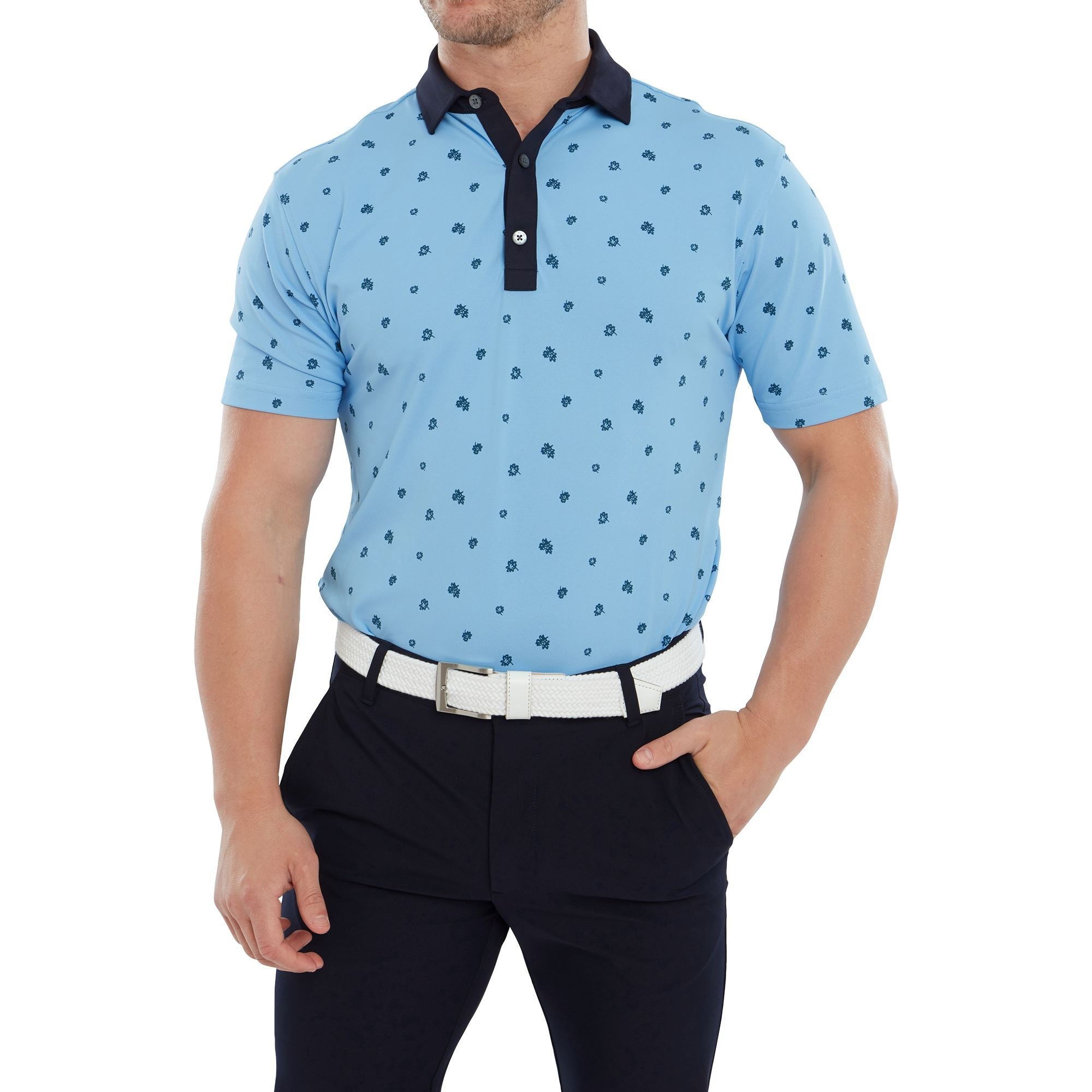 Footjoy Polo Scattered floral true