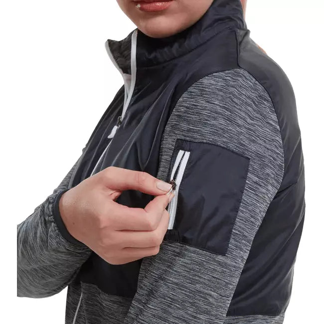 Footjoy Veste à motif Space Dye Marine