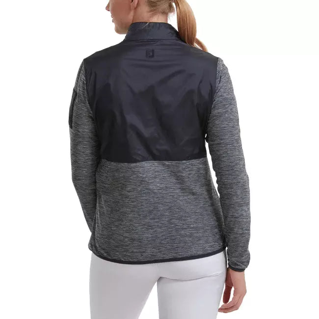 Footjoy Veste à motif Space Dye Marine