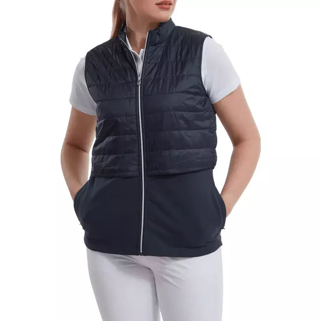 Footjoy veste isolante sans manche navy
