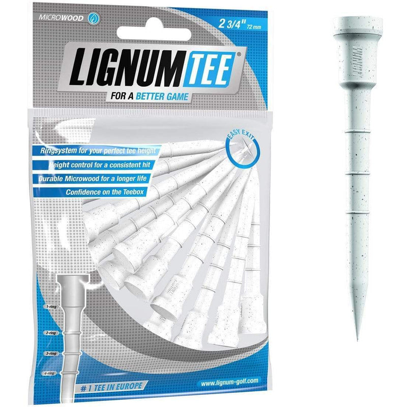 Lignum Tee classic white 72mm - Golf ProShop Demo
