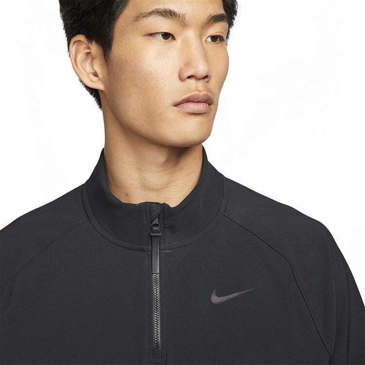 Nike 1/2 zip déferlant Noir