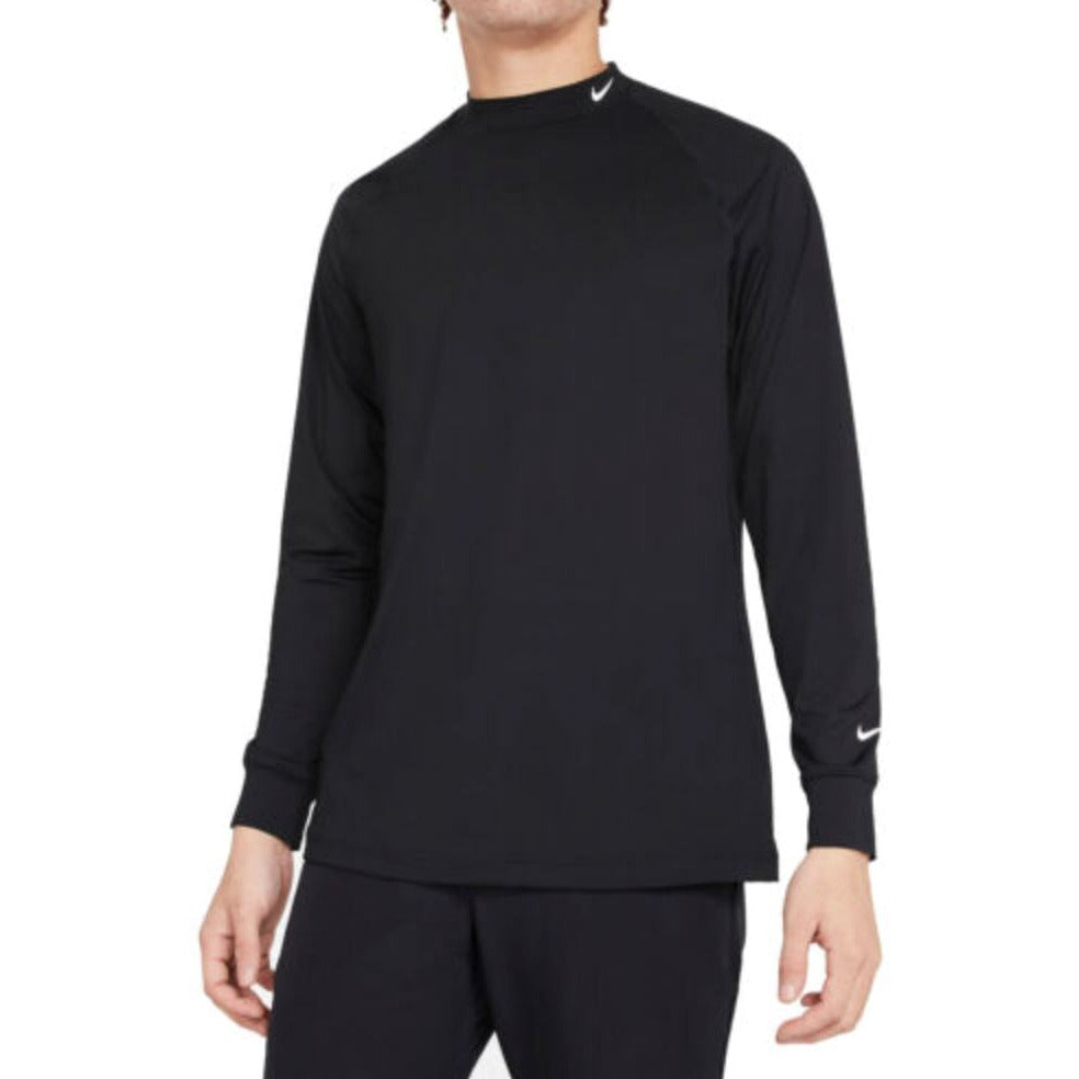 NIKE POLO Anti UV Manche longue Noir