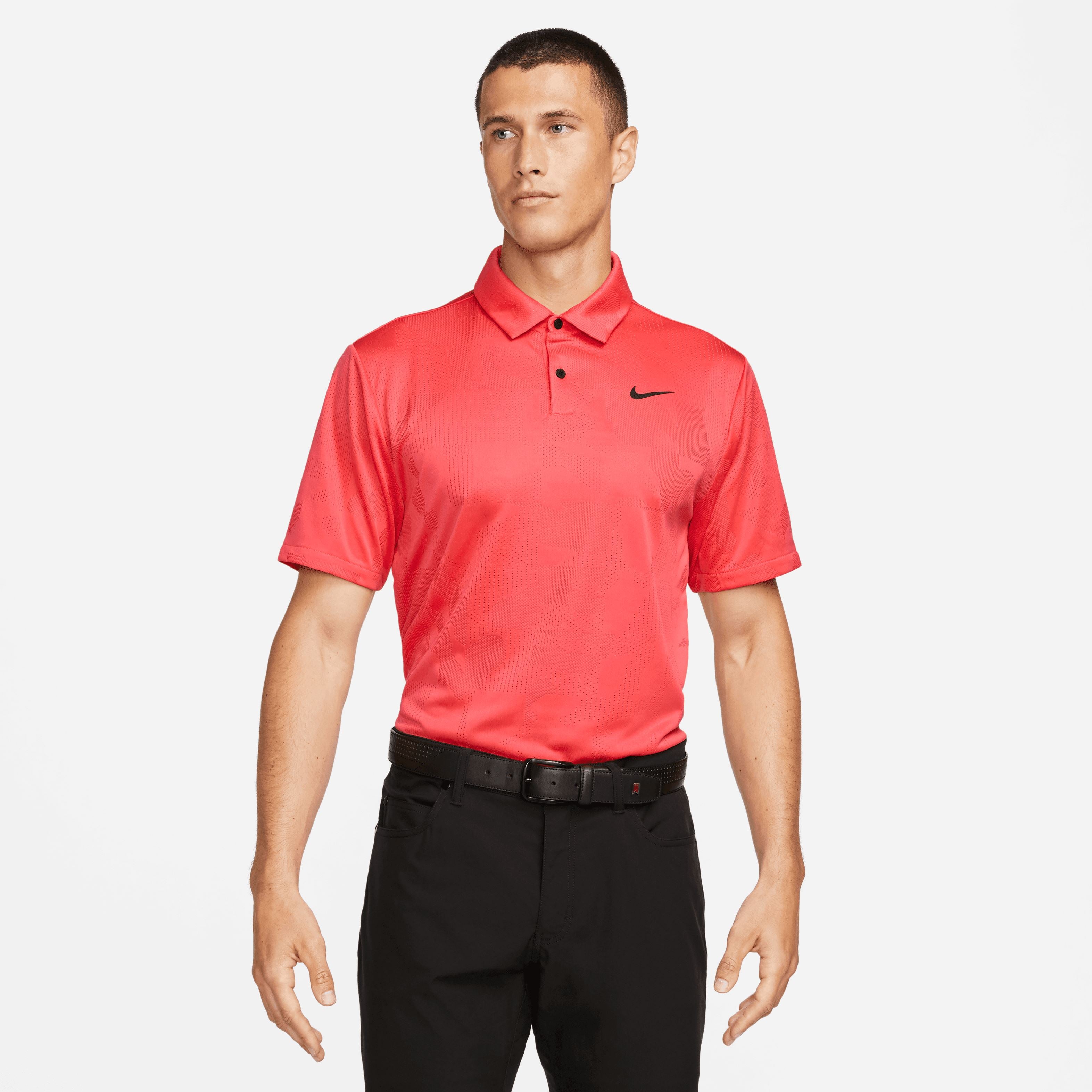 NIKE POLO TOUR JACQUARD EMBER