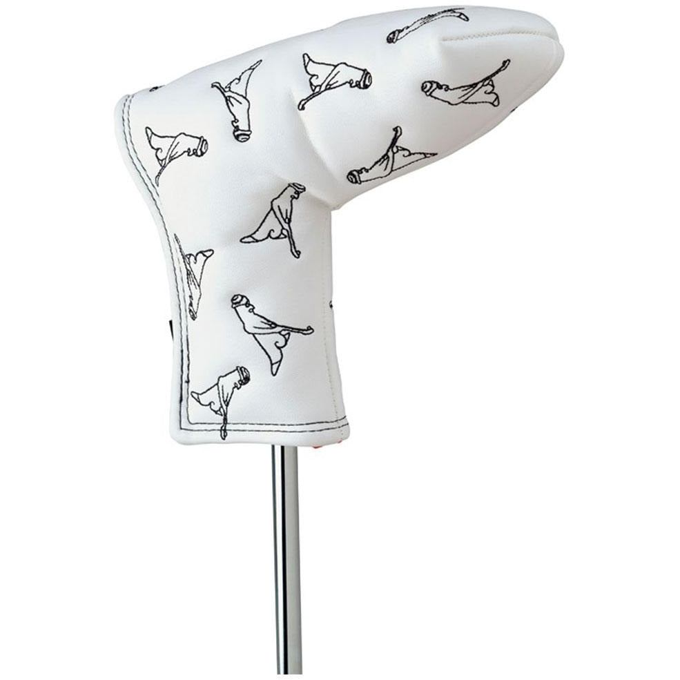 Ping Headcover Mr Ping Blade Putter White