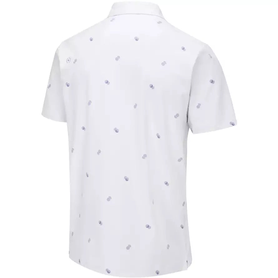 Ping Polo Two Tone Blanc Cool Lilac