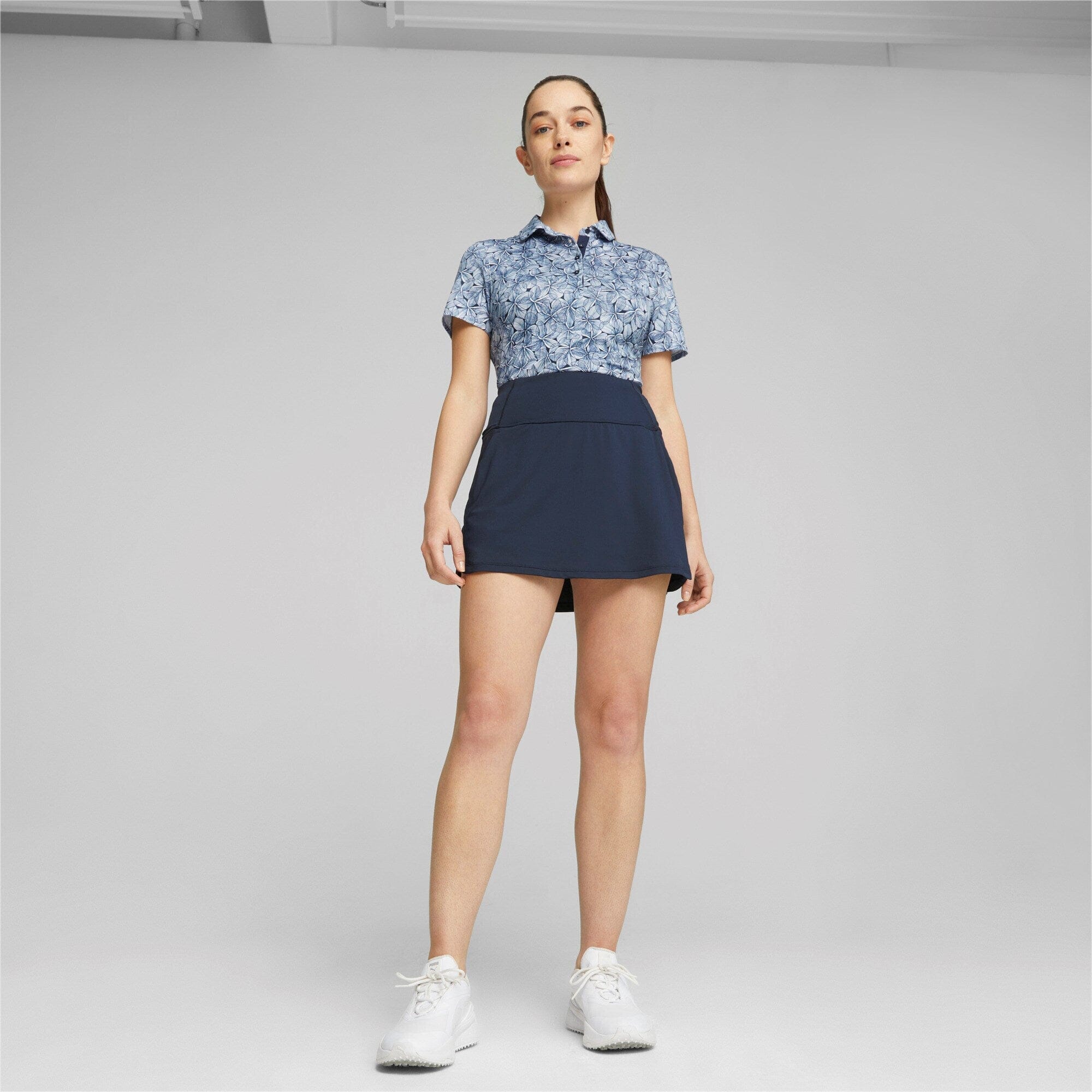 Puma Polo Femme Plumeria Bleu