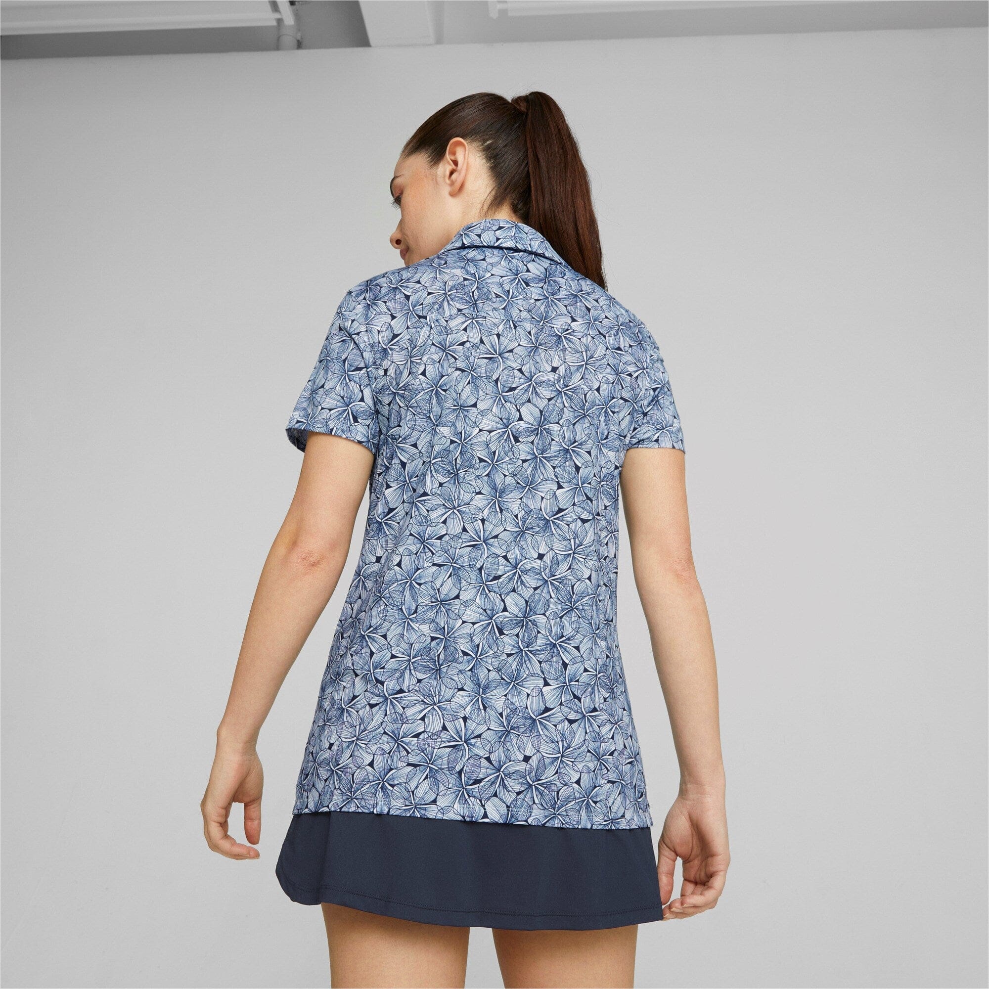 Puma Polo Femme Plumeria Bleu