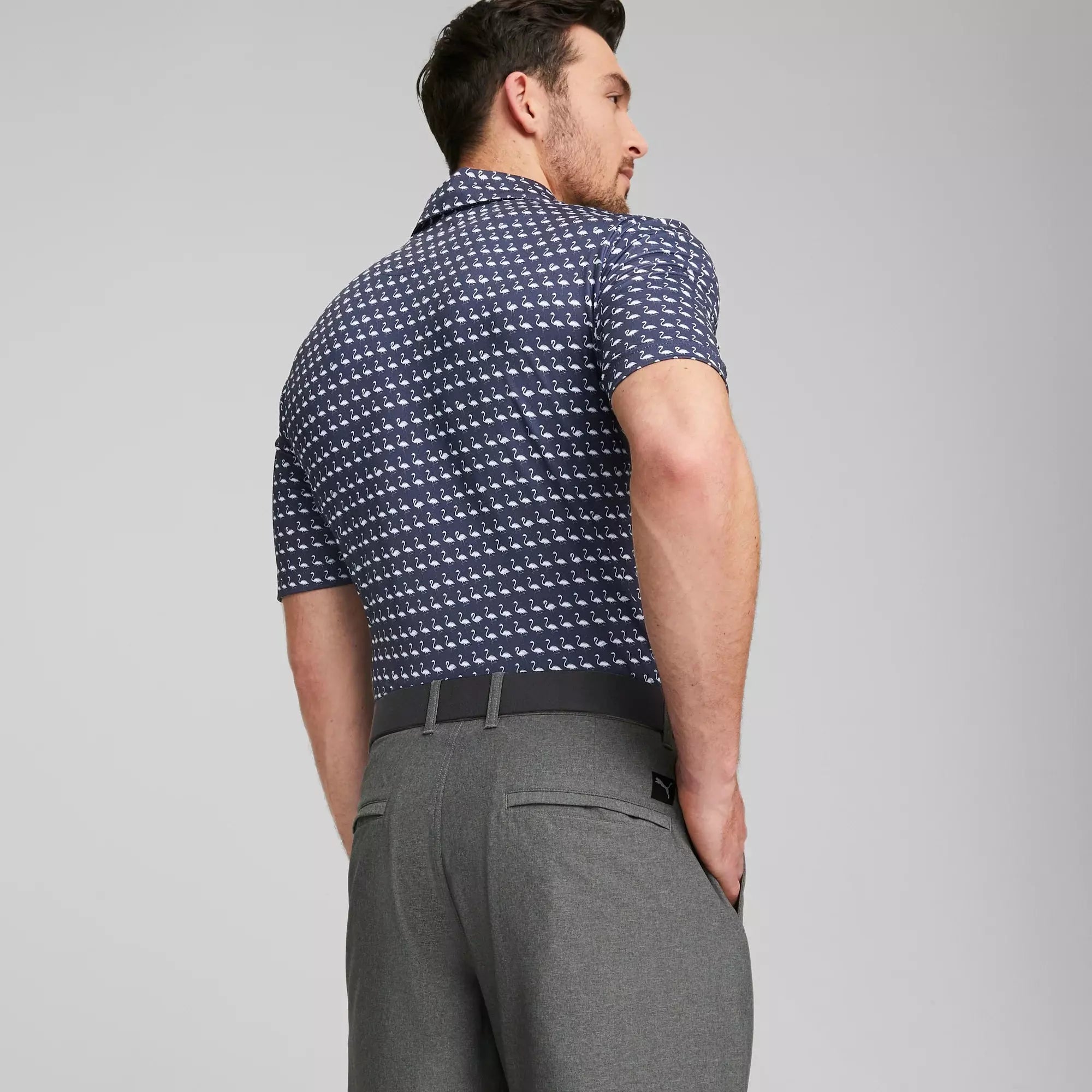 PUMA POLO FLAMINGO MARINE