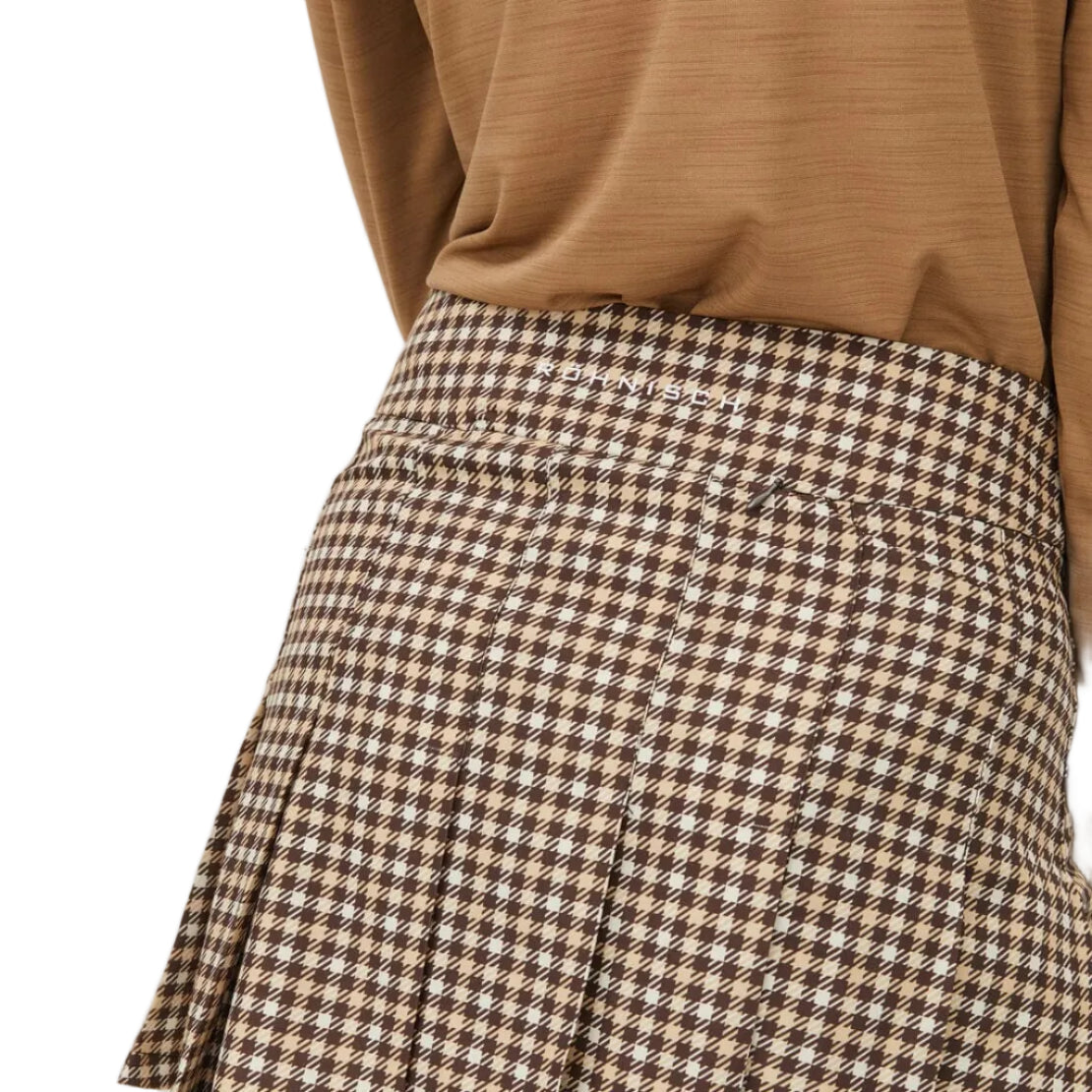 Rohnisch Jupe Mid Pleat Brown