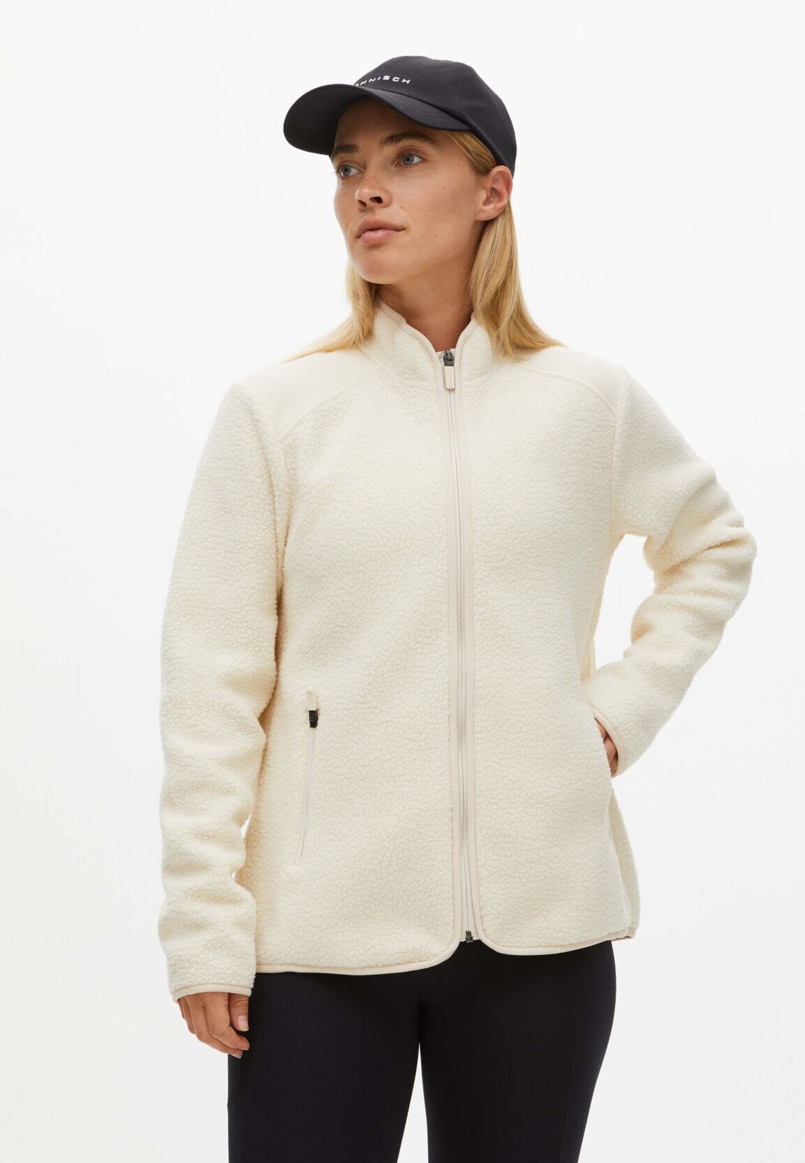 Rohnisch Veste Joline Polaire Blanche