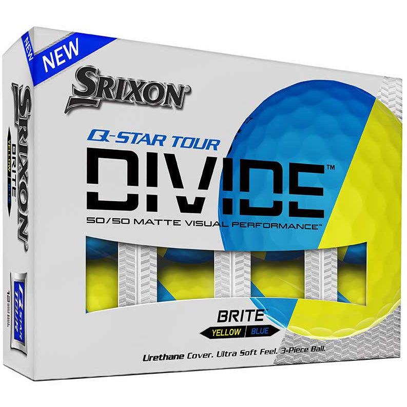 Srixon Q star Tour DIVIDE bleu Jaune