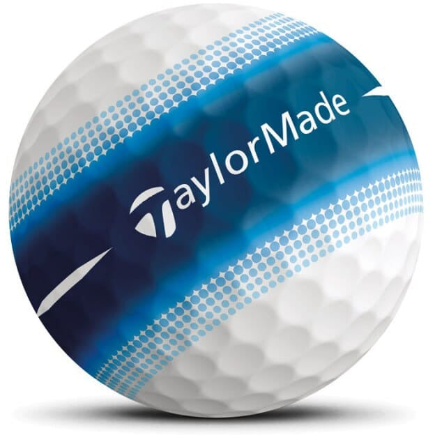 TaylorMade Balles Tour Response STRIPE 2024 Multicolor (boite de 12)