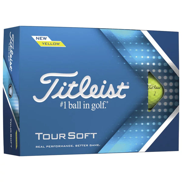 Titleist Balles Tour Soft Jaune (boite de 12) Balles Titleist
